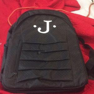 Thirty One Her Deluxe Backpack. J monogram